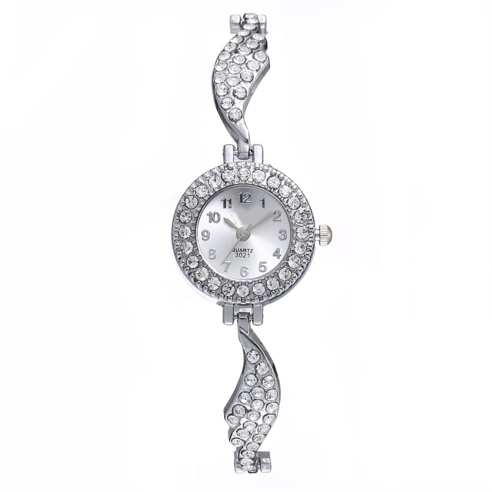 1Pcs Rhinestone Wing Design Wo - Luxury Watch Gift For Her 评论和价格