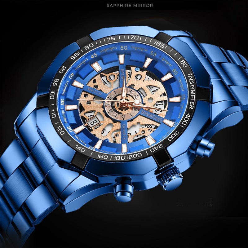 Binbond Mens Watches Top Brand - Luxury Watch Magazine 评论和价格