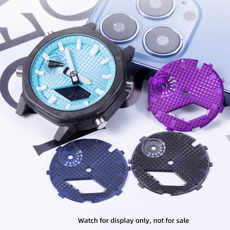 Casiok Waffle Face dial mod Wa - Casio Watch G-Shock Ga-2100 评论和价格