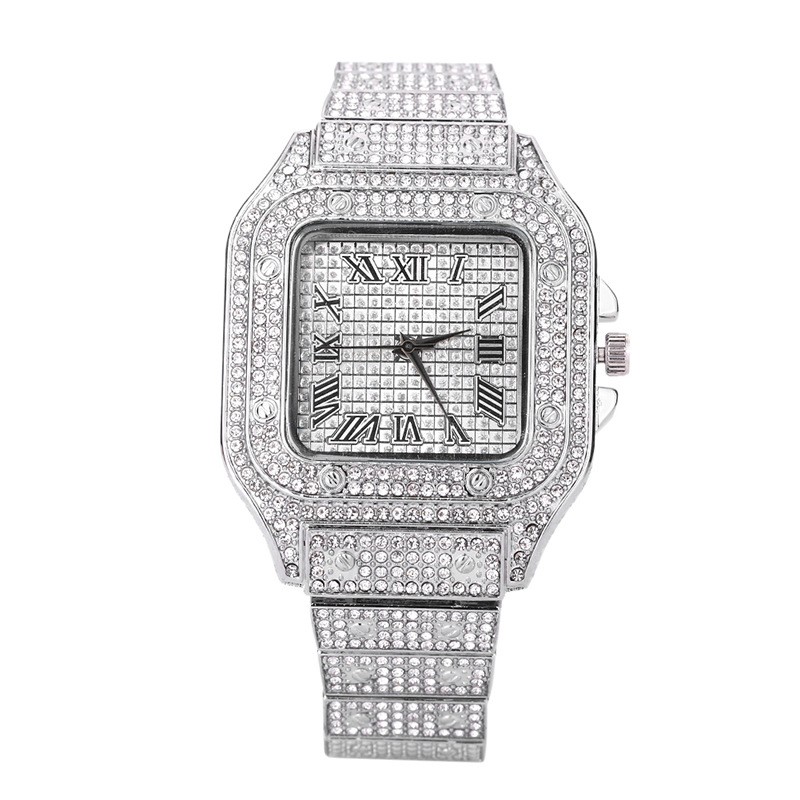 New Iced Out Women Men Watch S - Luxury Watch Iceberg 评论和价格