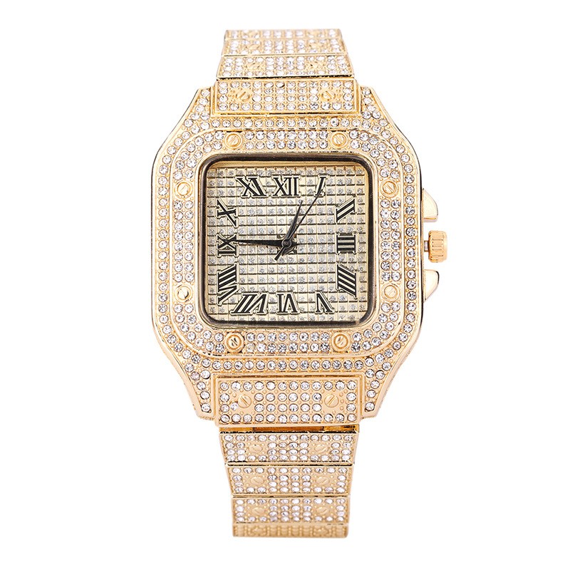 New Iced Out Women Men Watch S - Luxury Watch Iceberg 评论和价格