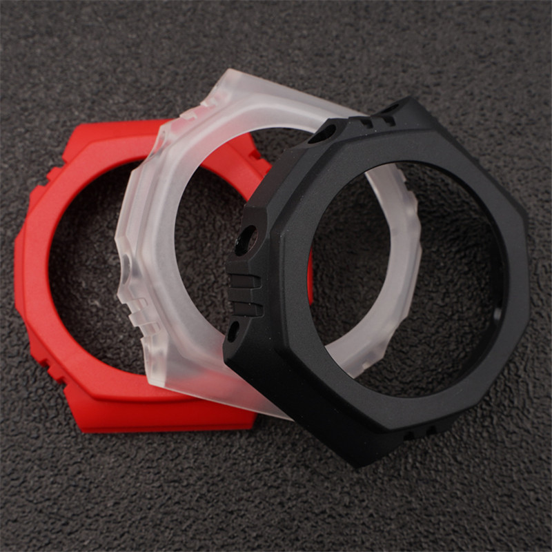 Resin Strap + Case For Casio G - Casio Watch G-Shock Ga-2100 评论和价格