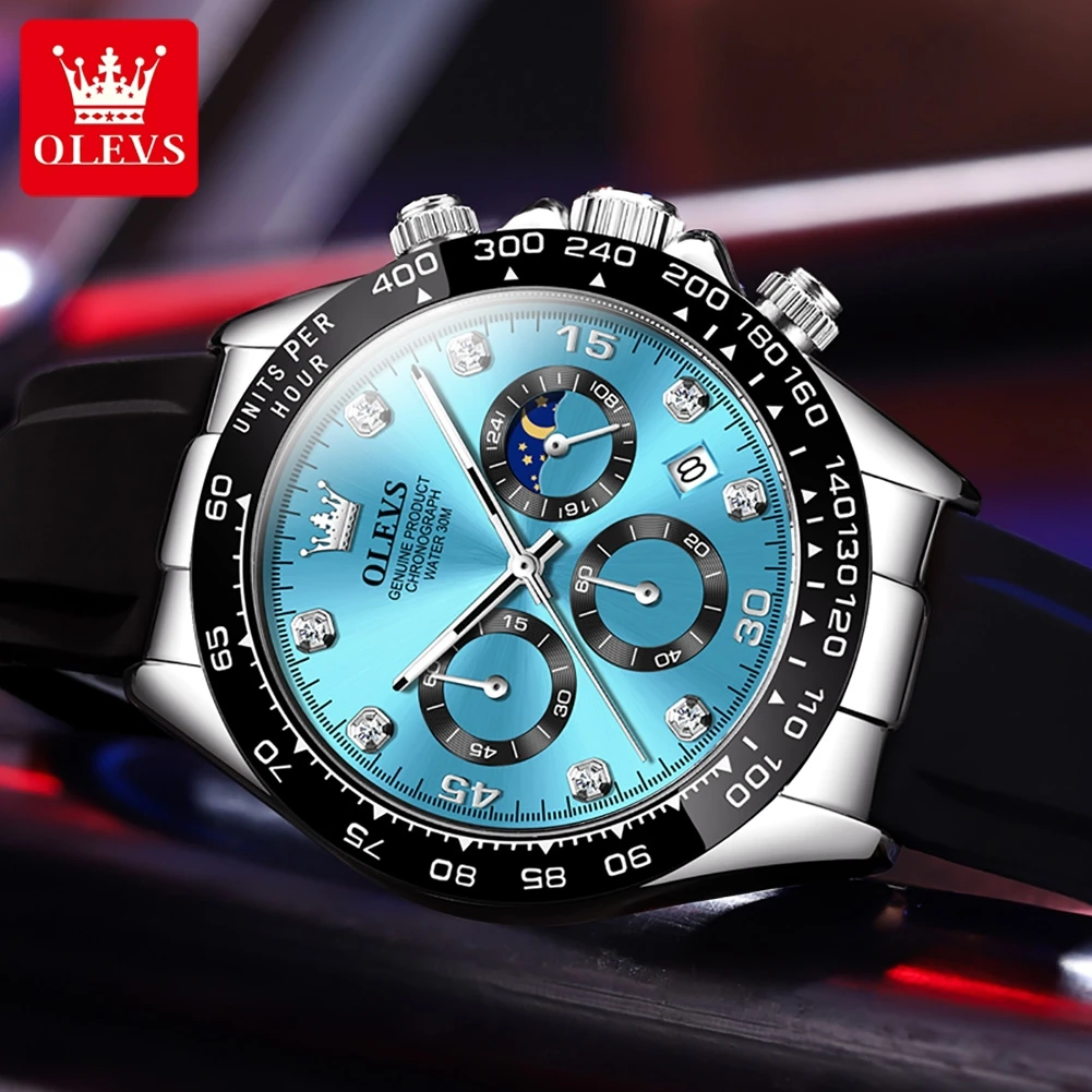 OLEVS 2875 Men's Watches Chron - Luxury Watch Magazine 评论和价格